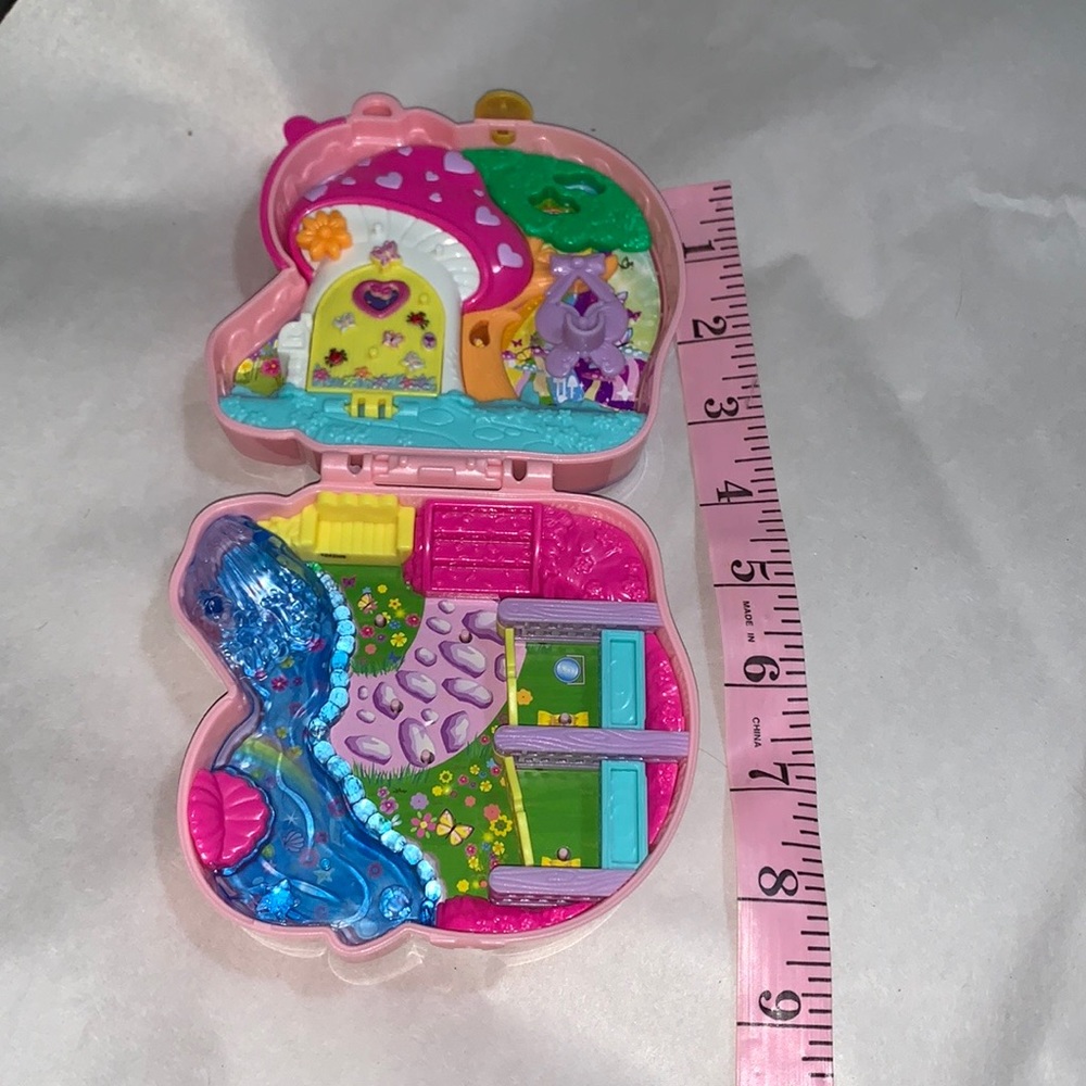 Polly Pocket Unicorn Forest Compact with Glitter Horn Play Set Ages 4+ Case Only - Picture 4 of 8